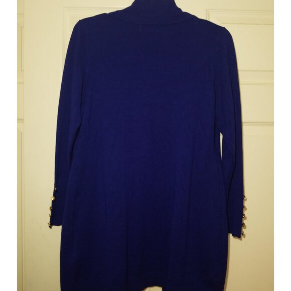 Jm Collection Women's Button-Sleeve Flyaway Cardigan, Size Small - Picture 7 of 7